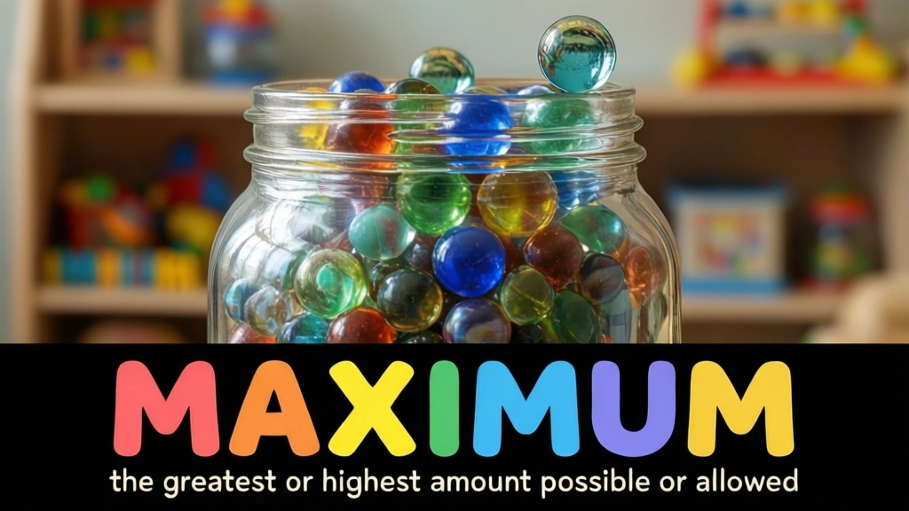 English Illustration for maximum